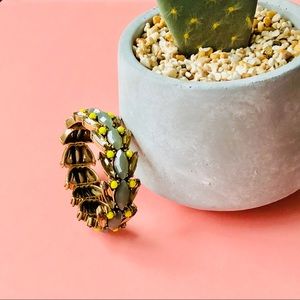 J. Crew Copper Stretch Statement Bracelet